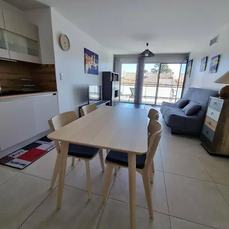Neuf Climatisé, Loggia Spacieuse, à 200m De La Avec Parking Privé - Fr-1-388-206 Appartement Argelès-sur-Mer
