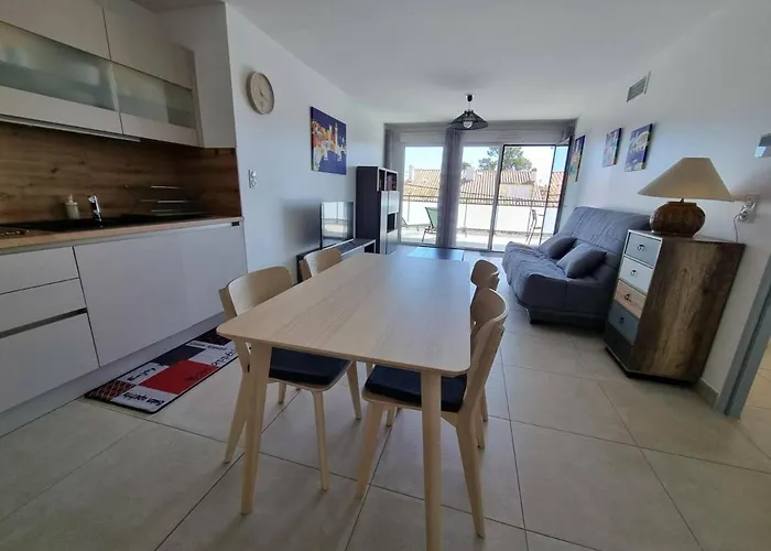 Neuf Climatisé, Loggia Spacieuse, à 200m De La Avec Parking Privé - Fr-1-388-206 Appartamento Argelès-sur-Mer